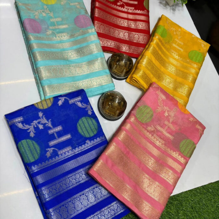 Dupion Silk Sarees