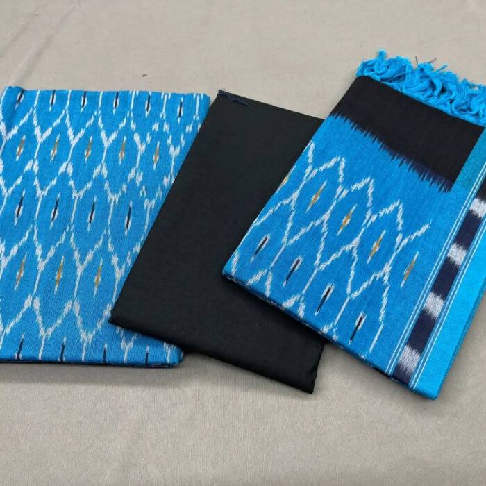 Ikat Cotton Dress materials