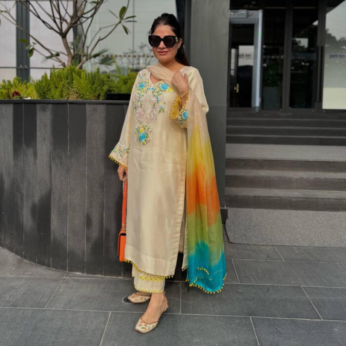Organza Silk Suits